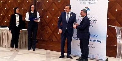 جایزه ۲۰۲۴ جی‌ئی‌سی‌اف برای جمع‌آوری گازهای همراه به ایران رسید