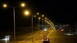 صرفه‌جویی ۱۳ مگاواتی برق با تجهیز معابر به چراغ LED