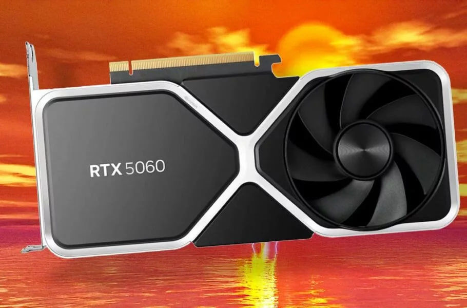 انویدیا RTX 5060 با قیمت 299 دلار رسماً 29 اردیبهشت عرضه میشود