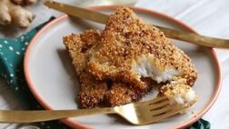 طرز تهیه ماهی کنجدی برای کسانی که بوی ماهی را دوست ندارند
