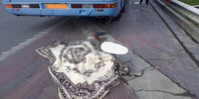 مرگ عابر ۷۰ ساله در تصادف با اتوبوس
