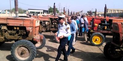پلاک ۱۱هزار دستگاه ادوات کشاورزی در کردستان تعویض می‌شود