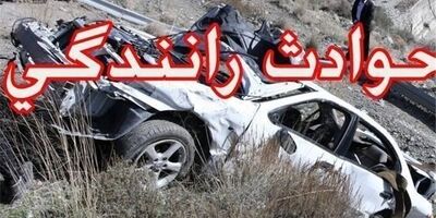واژگونی مرگبار وانت پراید در تهران