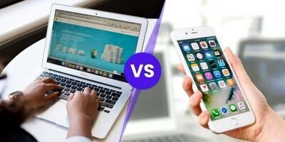 استفاده از وب‌سایت‌ها بهتر است یا استفاده از برنامه‌ها؟
