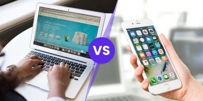 استفاده از وب‌سایت‌ها بهتر است یا استفاده از برنامه‌ها؟

