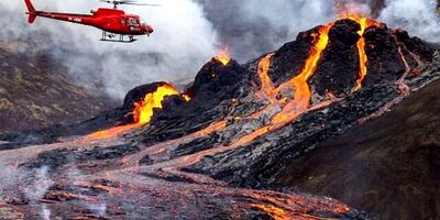 چهارمین فوران آتشفشانی در ایسلند و اعلام وضعیت اضطراری
