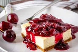روش درست کردن چیزکیک آلبالو خانگی
