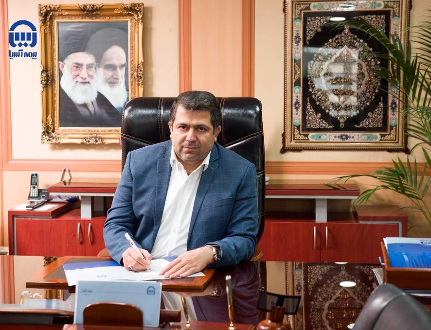 بیمه آسیا تمامقد در خدمت مردم ایران در برابر تجاوز دشمنان