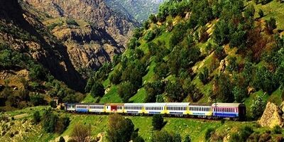 سفر با قطار گردشگری گیلان از جنگل سراوان تا پل خشتی لوشان
