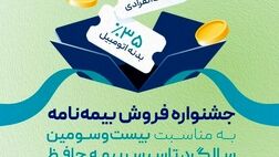 آغاز جشنواره فروش بیمه‌نامه های متنوع شرکت بیمه حافظ به مناسبت سالروز تأسیس
