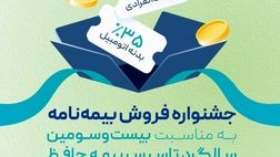 آغاز جشنواره فروش بیمه‌نامه های متنوع شرکت بیمه حافظ به مناسبت سالروز تأسیس
