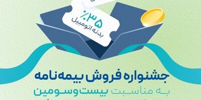 آغاز جشنواره فروش بیمه‌نامه های متنوع شرکت بیمه حافظ به مناسبت سالروز تأسیس
