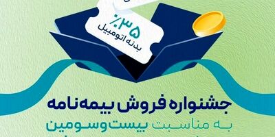 آغاز جشنواره فروش بیمه‌نامه های متنوع شرکت بیمه حافظ به مناسبت سالروز تأسیس
