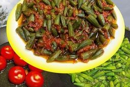 خوراک بامیه افغانی؛ غذایی با طعم و عطر دلپذیر در جهان
