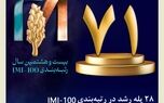 بیمه کوثر همچنان در جمع صد شرکت برتر ایران ‌
