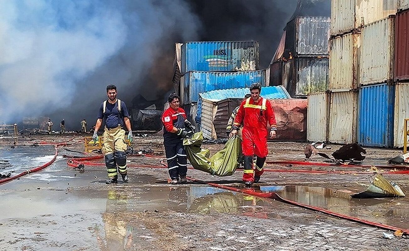 انفجار بندرعباس