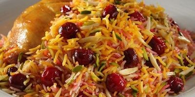 طرز تهیه آلبالو پلوی مجلسی با مرغ