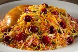طرز تهیه آلبالو پلوی مجلسی با مرغ