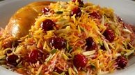 طرز تهیه آلبالو پلوی مجلسی با مرغ