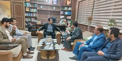 جلسه مشترک بیمه دانا با رئیس سازمان مدیریت و برنامه‌ریزی استان کهگیلویه و بویراحمد
