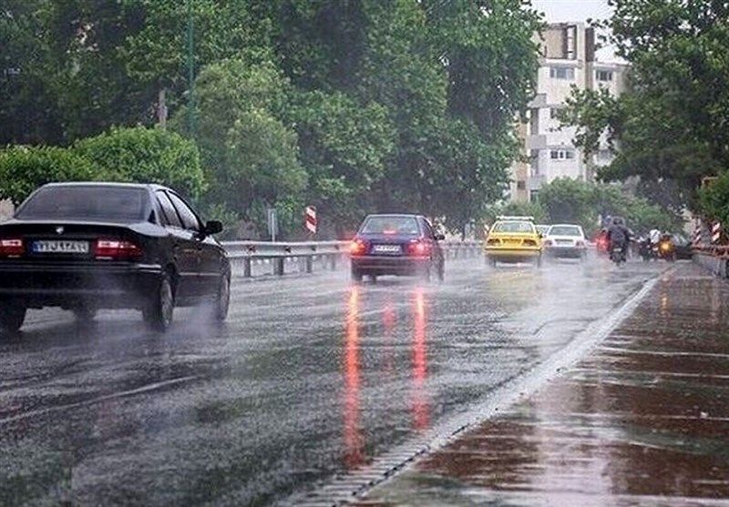 رگبار و رعد و برق در نوار شمالی کشور