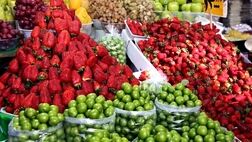 قیمت های عجیب و گران توت فرنگی در بازار میوه

