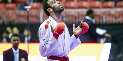 بهمن عسگری نایب قهرمان کاراته آسیا شد