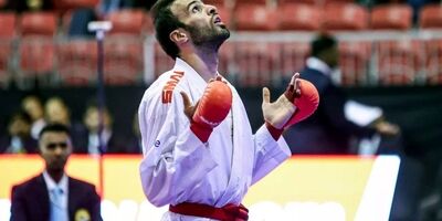 بهمن عسگری نایب قهرمان کاراته آسیا شد