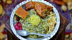 طرز تهیه سبزی پلو مجلسی با مرغ، مرحله به مرحله