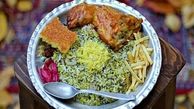 طرز تهیه سبزی پلو مجلسی با مرغ، مرحله به مرحله