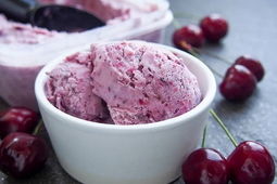 طرز تهیه بستنی آلبالو گیلاس کافی شاپی در منزل
