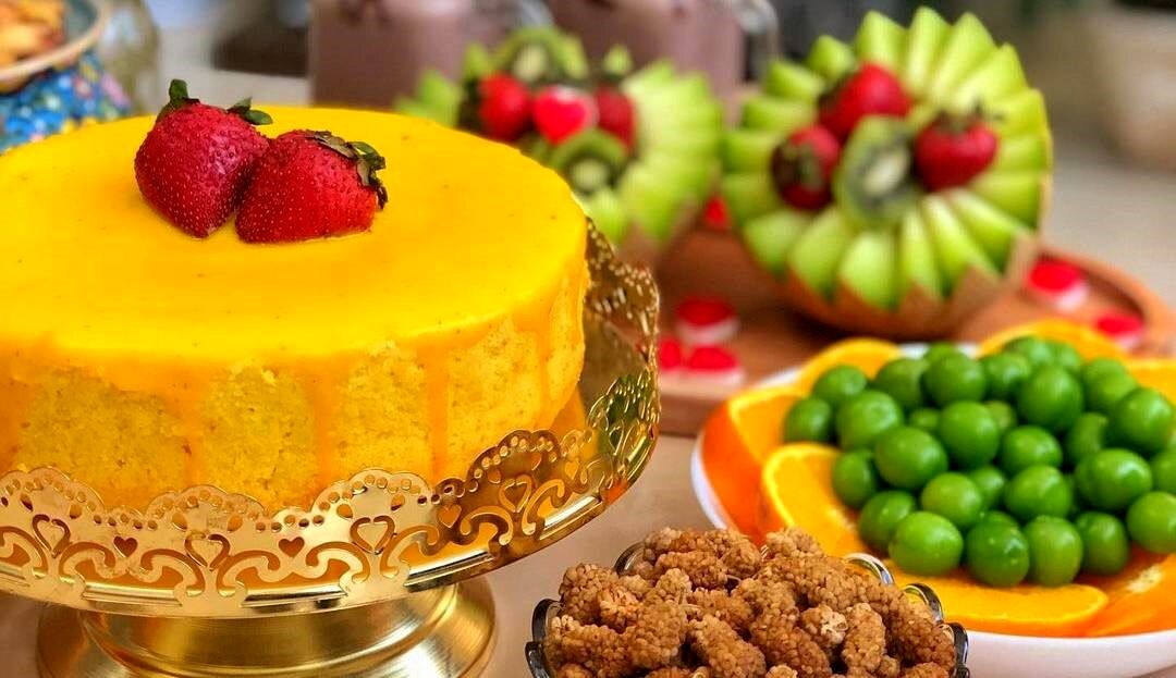طرز تهیه کیک زعفرانی
