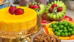 طرز تهیه کیک زعفرانی
