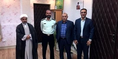 تقدیر فرمانده نیروی انتظامی استان کهگیلویه و بویراحمد از شعبه یاسوج
