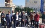 
توزیع کلاه‌ ایمنی بین موتورسواران گنبد کاووس از سوی بیمه دانا
