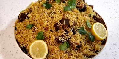بریونی گوشت معطر با ادویه ماسالا : طعمی ناب از دل هندوستان
