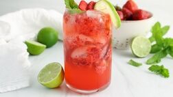 طرز تهیه موهیتو هندوانه هم با سودا و هم بدون آب گاز دار
