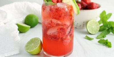 طرز تهیه موهیتو هندوانه هم با سودا و هم بدون آب گاز دار
