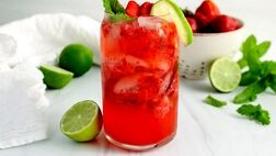 طرز تهیه موهیتو هندوانه هم با سودا و هم بدون آب گاز دار
