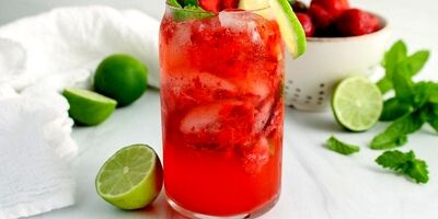 طرز تهیه موهیتو هندوانه هم با سودا و هم بدون آب گاز دار
