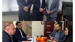 نشست مدیر بیمه آتش‌سوزی بیمه نوین با کارگزاران استان آذربایجان شرقی
