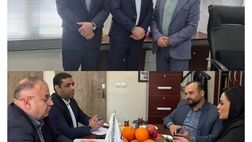 نشست مدیر بیمه آتش‌سوزی بیمه نوین با کارگزاران استان آذربایجان شرقی
