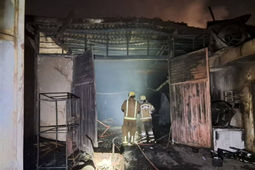 آتش‌سوزی رستوران دوطبقه شهرک غرب/ سرایت شعله‌ها به بانک مجاور
