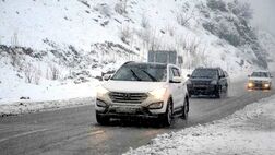 بارش برف و باران در جاده‌های ۸ استان کشور
