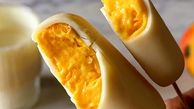 بستنی مگنوم انبه و نارگیل؛ بدون ثعلب در خانه درست کنید
