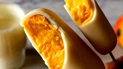بستنی مگنوم انبه و نارگیل؛ بدون ثعلب در خانه درست کنید
